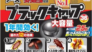 市販の殺虫商品【ブラックキャップ】について | G-コントロール